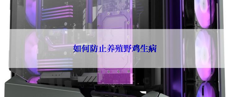 如何防止养殖野鸡生病