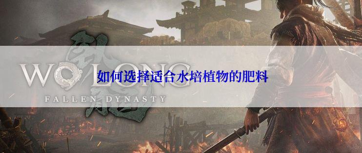  如何选择适合水培植物的肥料