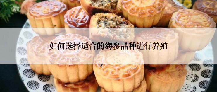 如何选择适合的海参品种进行养殖