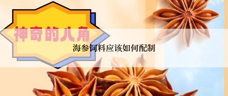海参饲料应该如何配制