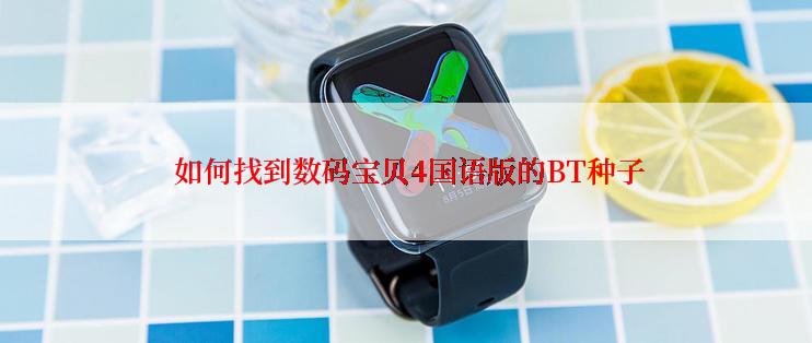  如何找到数码宝贝4国语版的BT种子