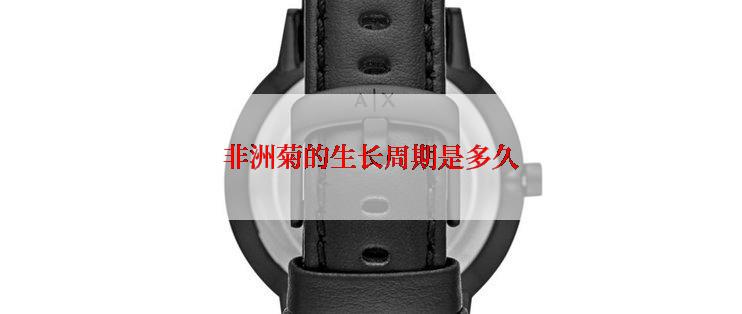 非洲菊的生长周期是多久