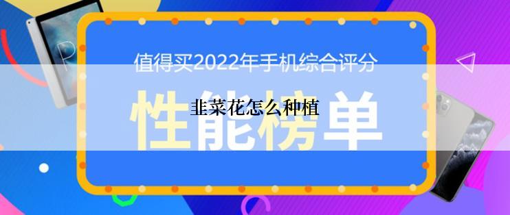 韭菜花怎么种植