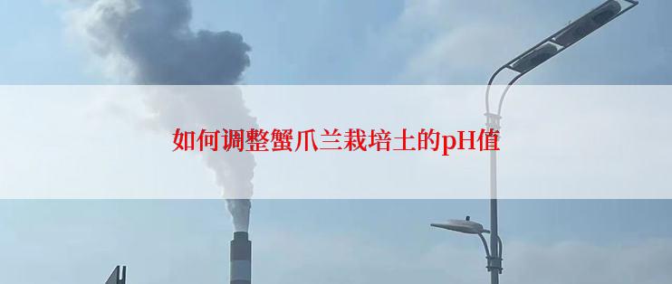 如何调整蟹爪兰栽培土的pH值