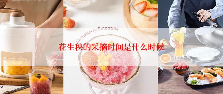 花生秧的采摘时间是什么时候