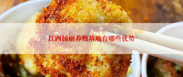 江西杨丽养殖基地有哪些优势