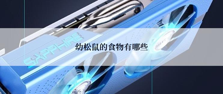 幼松鼠的食物有哪些