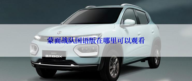 蒙面战队国语版在哪里可以观看