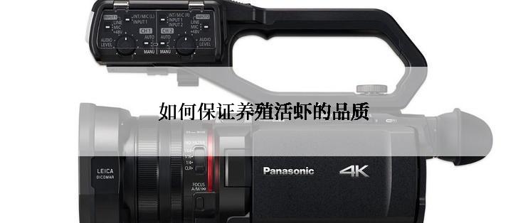 如何保证养殖活虾的品质