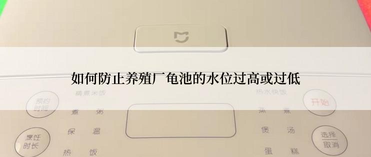 如何防止养殖厂龟池的水位过高或过低