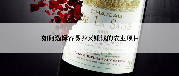  如何选择容易养又赚钱的农业项目