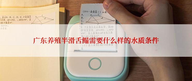 广东养殖半滑舌鳎需要什么样的水质条件