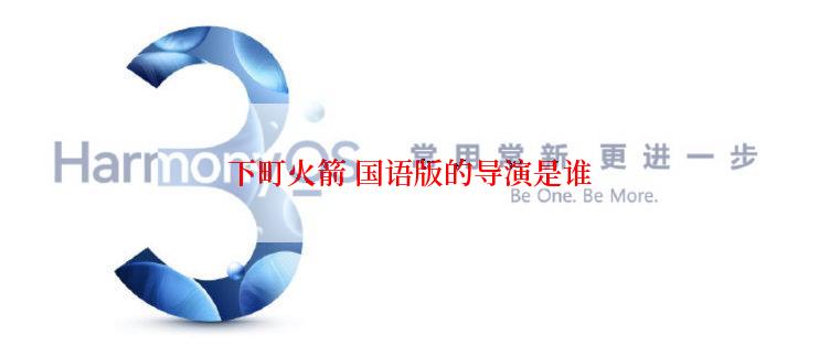 下町火箭 国语版的导演是谁
