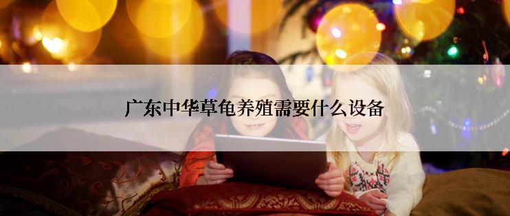 广东中华草龟养殖需要什么设备