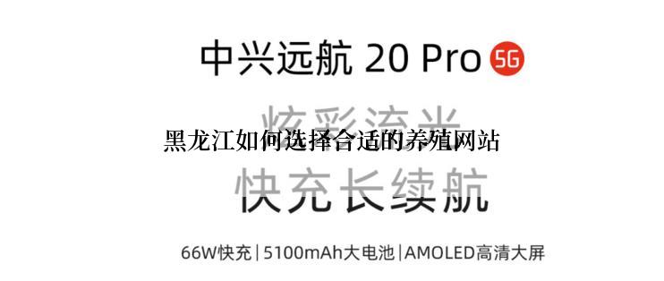 黑龙江如何选择合适的养殖网站