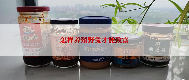 怎样养殖野兔才能致富
