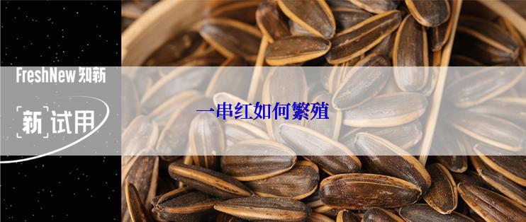 一串红如何繁殖