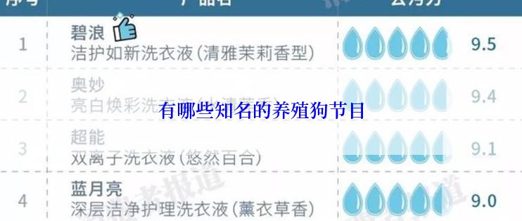有哪些知名的养殖狗节目