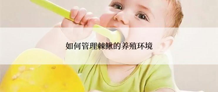 如何管理棘鳅的养殖环境