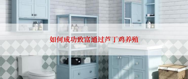 如何成功致富通过芦丁鸡养殖