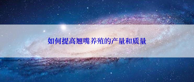 如何提高翘嘴养殖的产量和质量