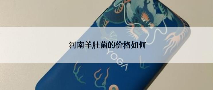  河南羊肚菌的价格如何