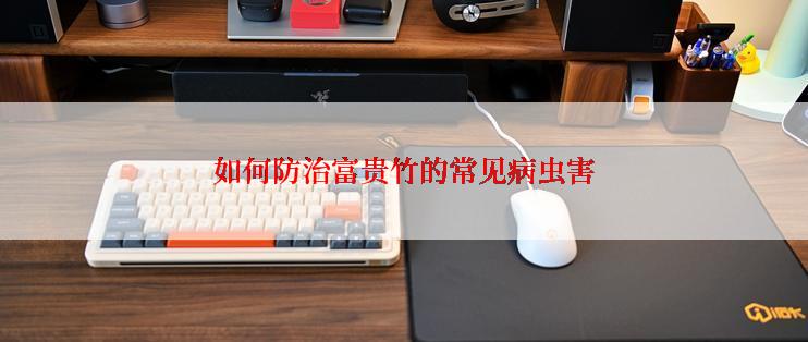 如何防治富贵竹的常见病虫害