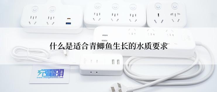 什么是适合青鲫鱼生长的水质要求