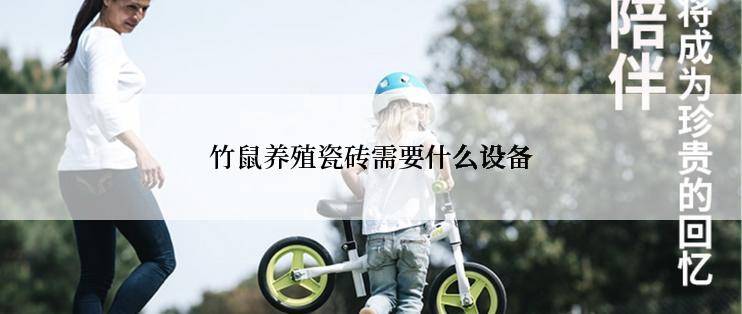 竹鼠养殖瓷砖需要什么设备