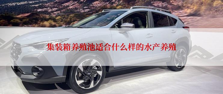 集装箱养殖池适合什么样的水产养殖