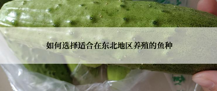 如何选择适合在东北地区养殖的鱼种