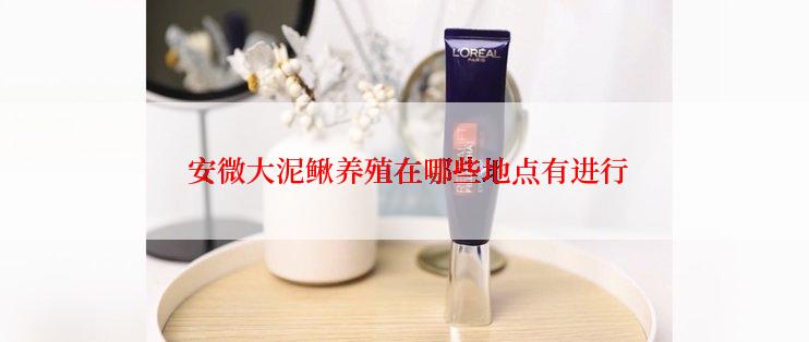 安微大泥鳅养殖在哪些地点有进行