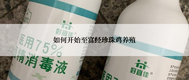 如何开始至富经珍珠鸡养殖