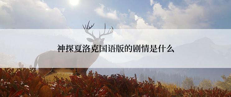 神探夏洛克国语版的剧情是什么