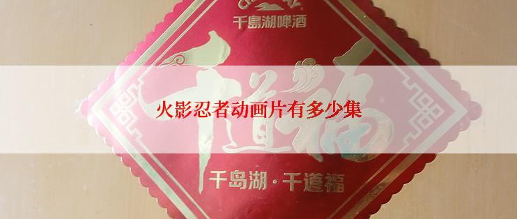 火影忍者动画片有多少集