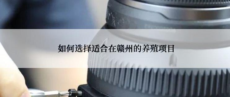  如何选择适合在赣州的养殖项目