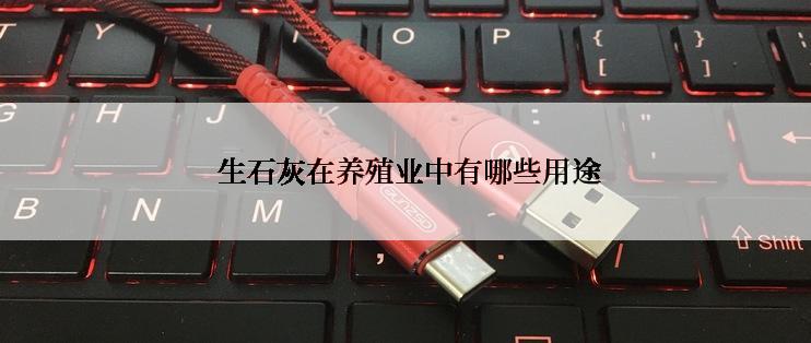  生石灰在养殖业中有哪些用途