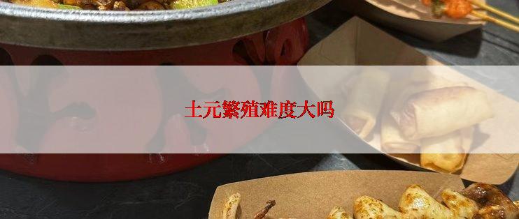 土元繁殖难度大吗