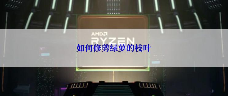 如何修剪绿萝的枝叶