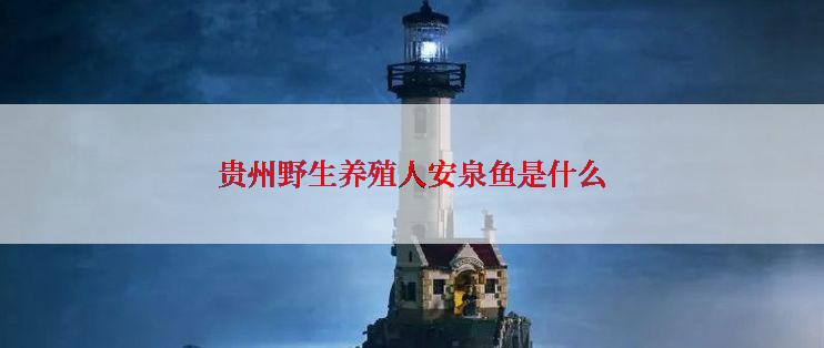 贵州野生养殖人安泉鱼是什么