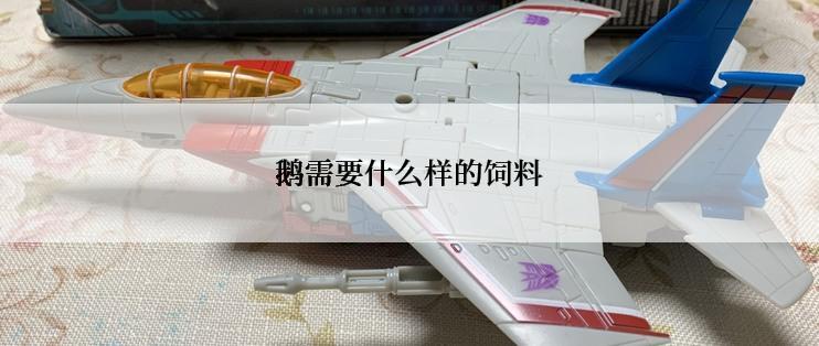鹅需要什么样的饲料