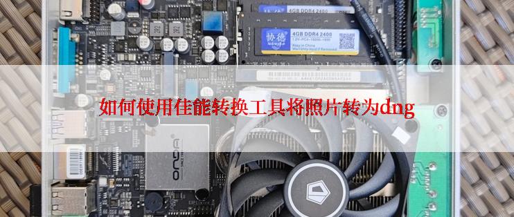 如何使用佳能转换工具将照片转为dng