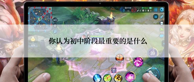  你认为初中阶段最重要的是什么