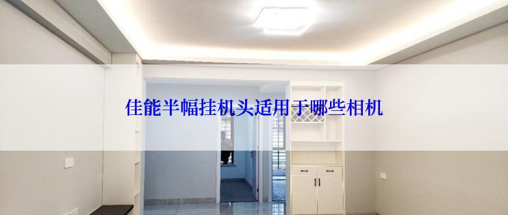 佳能半幅挂机头适用于哪些相机