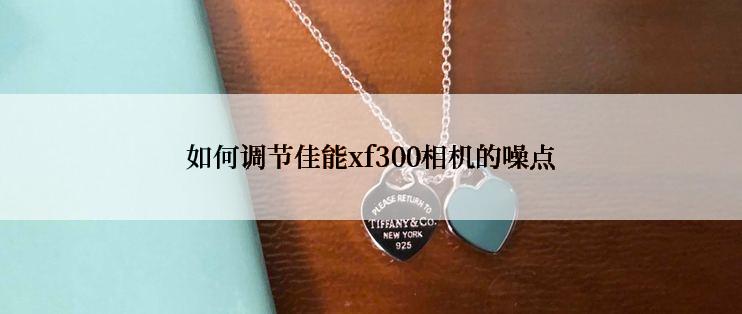 如何调节佳能xf300相机的噪点