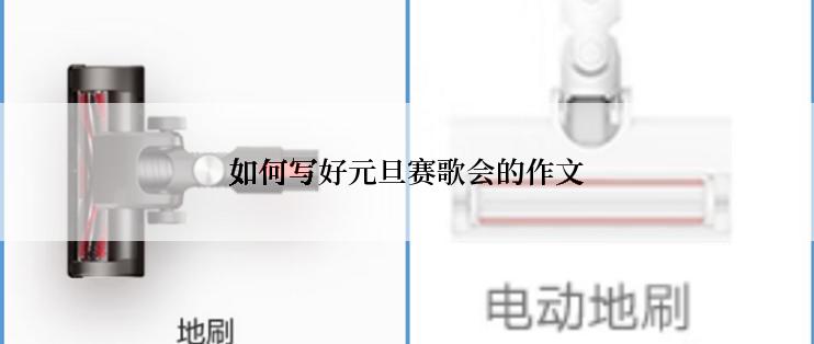 如何写好元旦赛歌会的作文