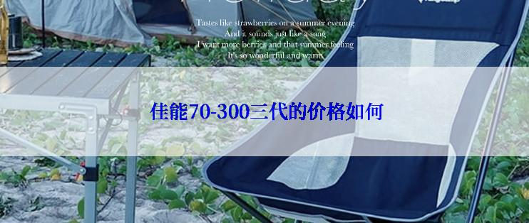  佳能70-300三代的价格如何